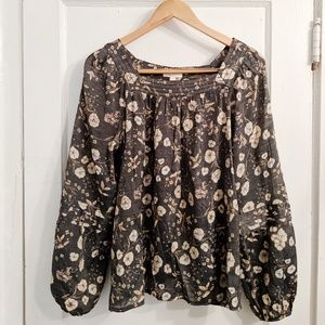 Lauren Conrad long sleeved blouse